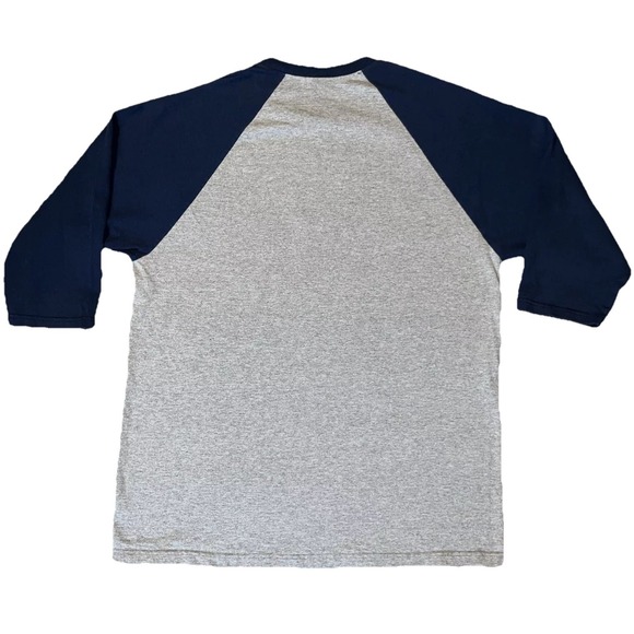 Vintage 90s Minnesota Twins LEE Sports T-Shirt Men's 2XL 3/4 Sleeve MLB Logo Tee - Picture 3 of 9